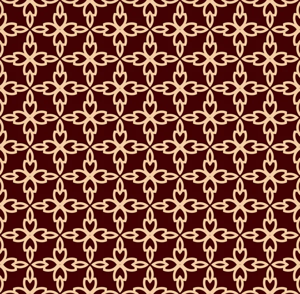 シームレスな幾何学的な線のパターン 現代のグラフィック デザイン Web ページの行の背景 パターンの塗りつぶし壁紙無限線形テクスチャ モノクロ ゴールデン赤の幾何学的な飾り — ストックベクタ