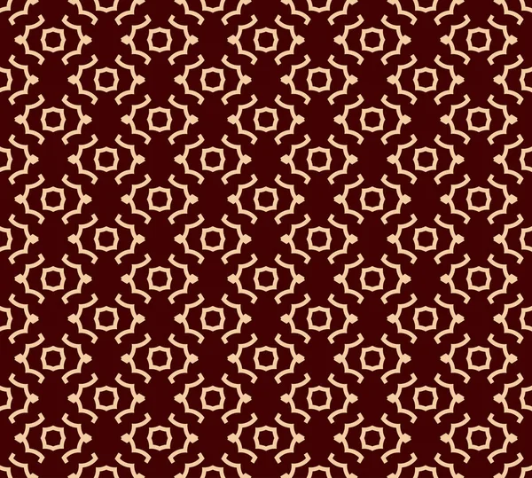 豪華な幾何学模様 ベクターのシームレスなパターン 現代線形スタイリッシュなテクスチャー 幾何学的なストライプの飾り — ストックベクタ