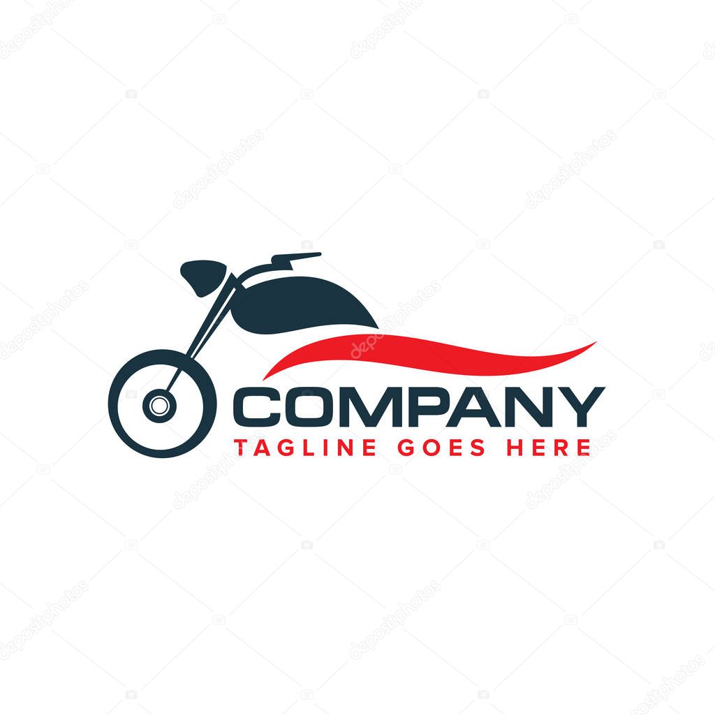 Auto motorbikes logo design vector