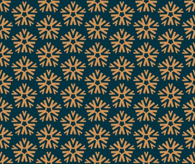 Vektör kusursuz desen. Modern stil soyut doku. Çizgili elementlerden geometrik fayanslar tekrarlanıyor