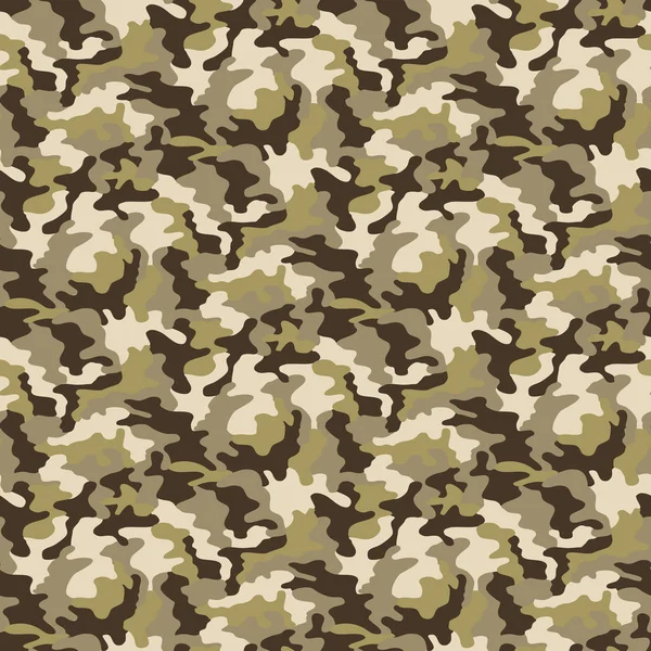 Camouflage Patroon Naadloze Militaire Achtergrond Soldaat Camouflage Abstracte Naadloze Patroon — Stockvector