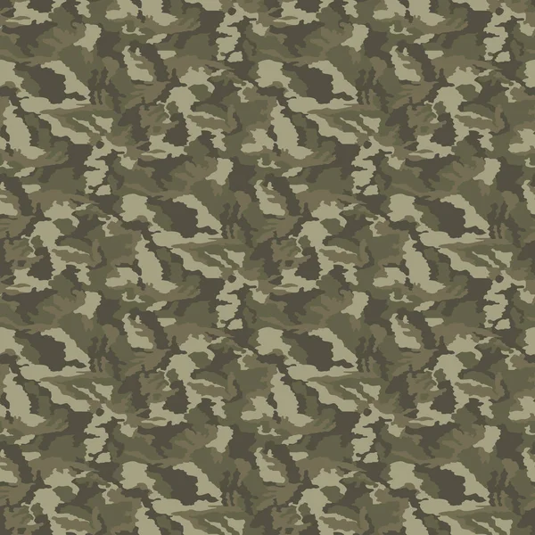 Camouflage Patroon Naadloze Militaire Achtergrond Soldaat Camouflage Abstracte Naadloze Patroon — Stockvector