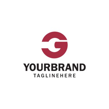 İngiliz anahtarı logo ve G ilk