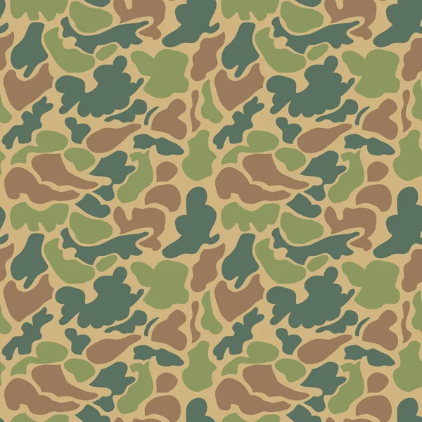 Modello Camuffamento Senza Cuciture Contesto Militare Camuffamento Soldato Modello Astratto — Vettoriale Stock