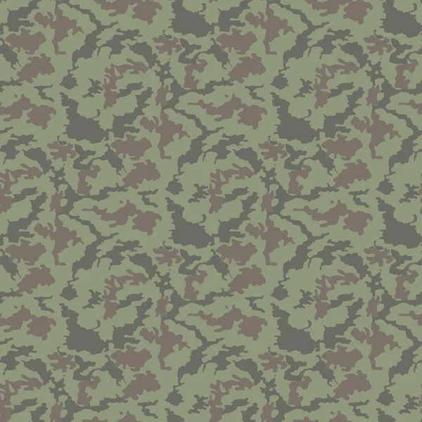 Modèle Camouflage Sans Couture Une Formation Militaire Camouflage Soldat Modèle — Image vectorielle