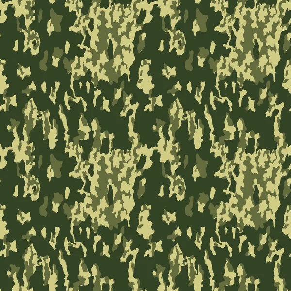 Modèle Camouflage Sans Couture Une Formation Militaire Camouflage Soldat Modèle — Image vectorielle