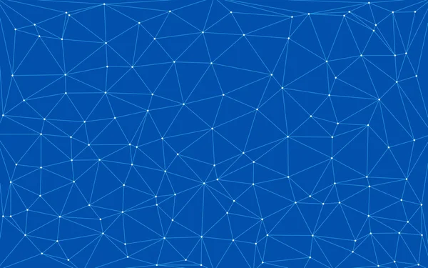 蓝科技数字背景与三角形的形状 — 图库矢量图片