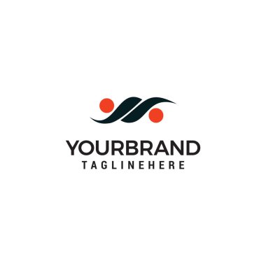 Topluluk insanlar Logo şablonu vektör