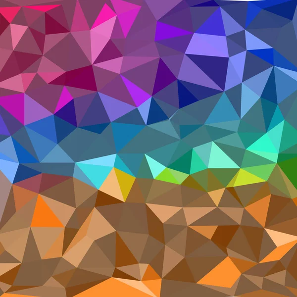 Abstract Ιστορικό Πολύχρωμα Γεωμετρικά Σχήματα Πολυγωνικό Διάνυσμα Υφή Ουράνιο Τόξο — Διανυσματικό Αρχείο