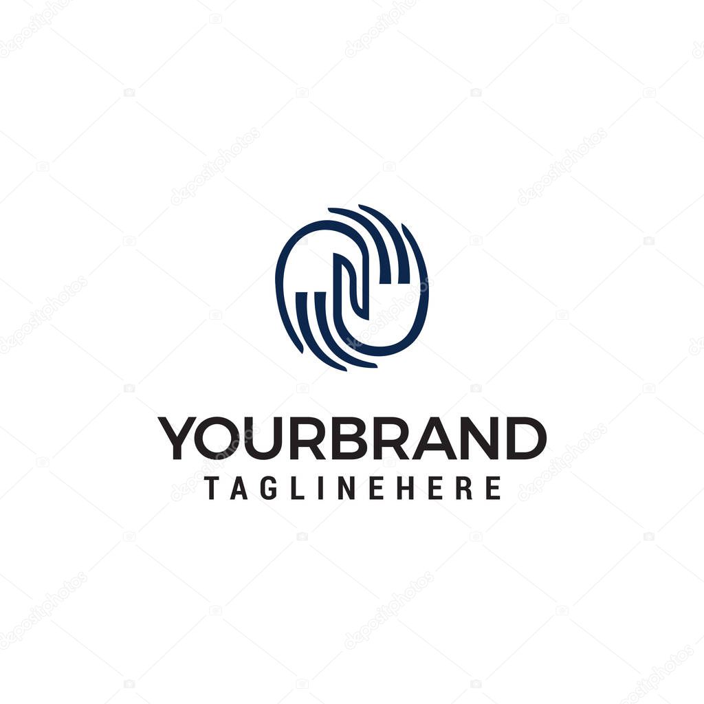 Hands held together - support, care, love & friendship concept vector