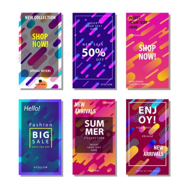 dinamik yuvarlak şekiller öğesi ile satış afiş arka plan ayarlayın. Afiş satışı, sunum, sosyal medya hikayeleri, hikaye, promosyon, el ilanı, poster ve broşür için uygundur