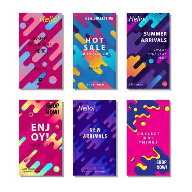 dinamik yuvarlak şekiller öğesi ile satış afiş arka plan ayarlayın. Afiş satışı, sunum, sosyal medya hikayeleri, hikaye, promosyon, el ilanı, poster ve broşür için uygundur