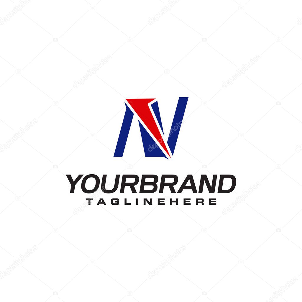 Unique logo that forms the letter N matches your company. logo inspiration N