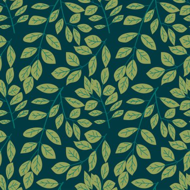 Soyut Renkli Yaprak arkaplan deseni - İllüstrasyon, Tekstil, Bitki, Yaprak, Duvar Kağıdı, Beyaz Arkaplan, Boyalı Resim, Bahar Zamanı, Mevsim, Yaprak, Duvar Kağıdı