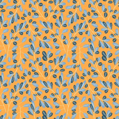 Soyut yaprakları kırmızı, yeşil ve bej olan kusursuz bir tatil vektör arkaplanı. Parmak izi, duvar kağıdı, moda şablonu için kusursuz çiçek desenli arkaplan vektörü