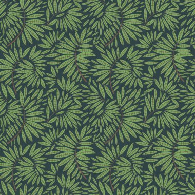 Güllerle ve kumaş için klasik tarzda soyut çiçeklerle vektörsüz desen