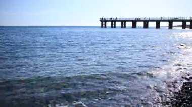 Güzel deniz, kıyı, plaj, yaz, seyahat, peyzaj, doğa kavramı