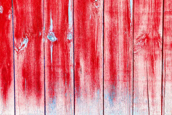 Beautiful Red Vintage Wooden Background Blue Hue Texture Text — Stock Photo, Image