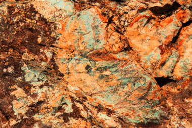 Parlak taş turuncu doku metin ve reklam için