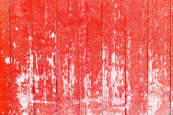 Bright Vintage Red Wooden Background Vertical Boards — Stock Photo, Image