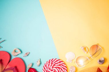 Seyahat turizmi nesneleri, tatil konsepti