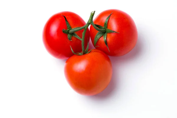 Tomate in isoliertem weißen Hintergrund — Stockfoto