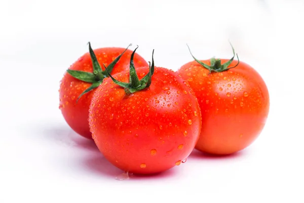 Tomato in isolated white background — Stock Photo, Image