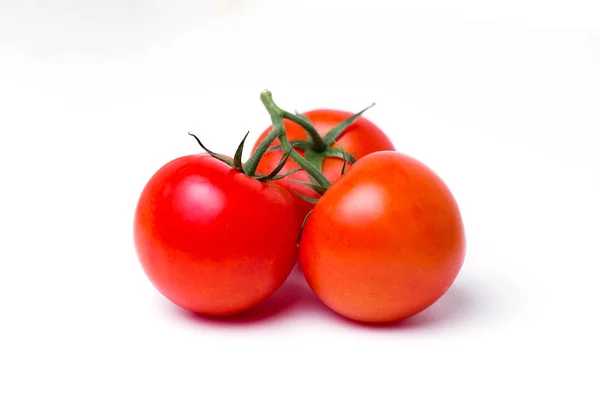 Tomate in isoliertem weißen Hintergrund — Stockfoto