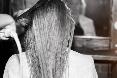 Güzel kadın Kuaför Salonu