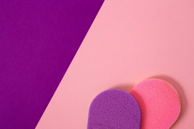 Arkaplanda kozmetik sünger