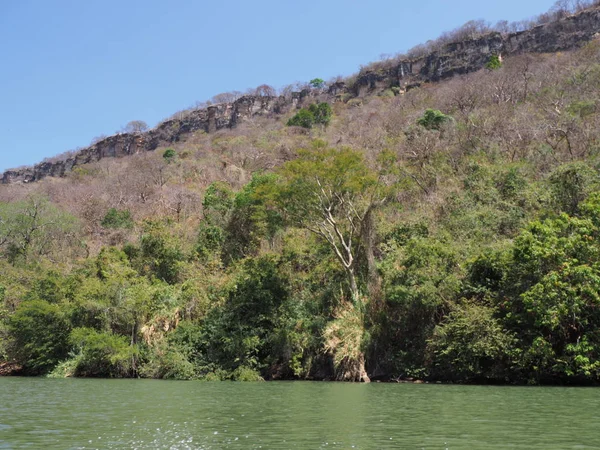 Marvelous Slope Sumidero Canyon Grijalva River Landscapes Chiapas State Mexico — Foto de Stock