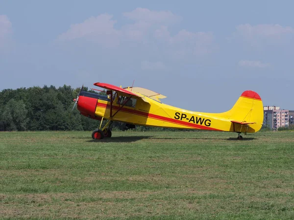 Bielsko Biala Poland July 2018 Side Yakovlev Yak 12M Awg — Stockfoto