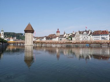 İsviçre 'de şehir manzarası