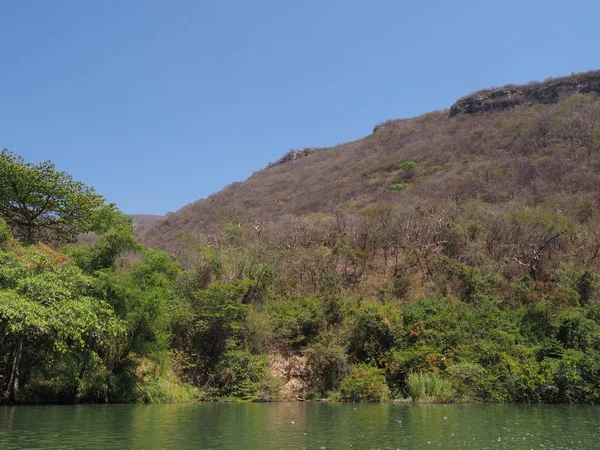 Wild Slope Sumidero Canyon Grijalva River Landscapes Chiapas State Mexico — Foto de Stock