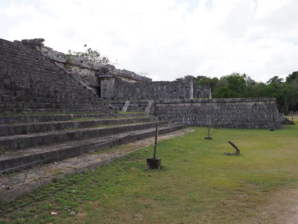 Marvelous Obserwatory Chichen Itza Mayan Town Ruins Most Impressive Archaeological — Foto Stock