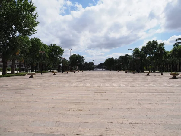 Place Dans Parc Près Palais Royal Dans Ville Africaine Fès — Photo