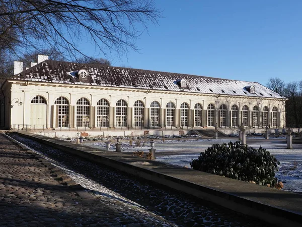 Old Orangery Baths Park Warsaw European Capital City Poland Clear — ストック写真