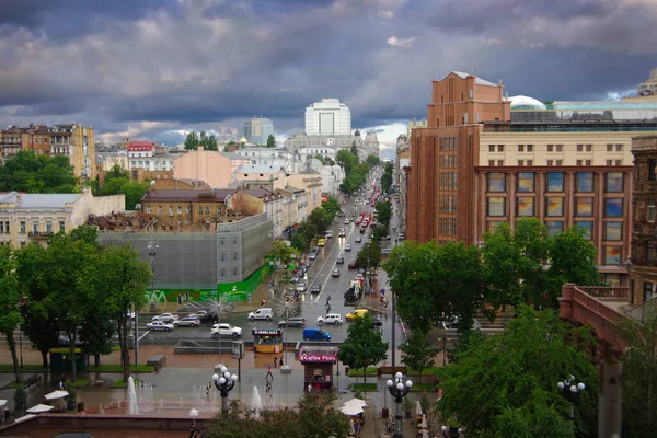 キエフ ウクライナだ 街の景色 Bogdan Khmelnitsky — ストック写真
