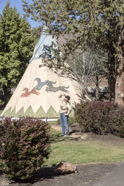 Kahneeta Nell Oregon Orientale Paesaggio Zona Turistica — Foto Stock