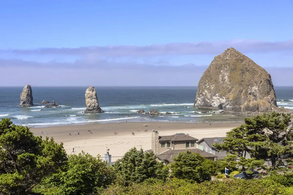 Canon Beach Immobilien Und Küsten Leben Oregon Coast — Stockfoto