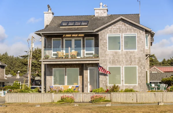 Fronte Mare Immobiliare Canon Beach Oregon — Foto Stock