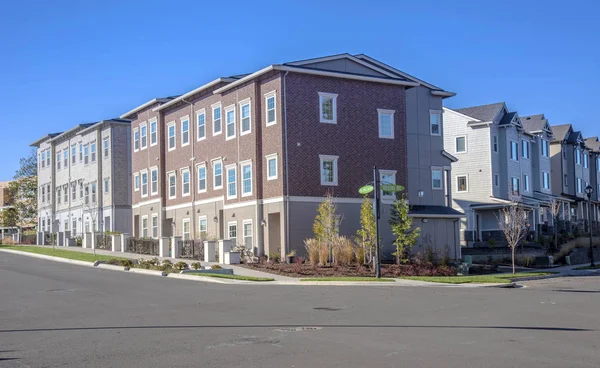 Rangée Appartements Dans Quartier Wilsonville Oregon — Photo