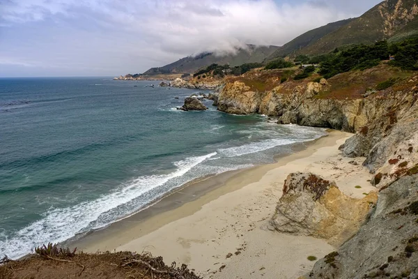 Velké Pobřeží Sur Kalifornie Pacifický Oceán Kalifornie — Stock fotografie