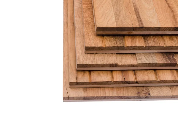 Holz isolierte Hintergrundstruktur, zusammengesetzte Baum aus verschiedenen Stücken — Stockfoto