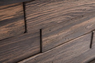 Ahşap arkaplan ve farklı türlere sahip doku