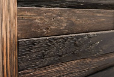 Ahşap arkaplan ve farklı türlere sahip doku