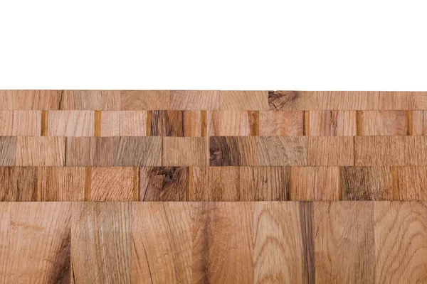 Holz isolierte Hintergrundstruktur, zusammengesetzte Baum aus verschiedenen Stücken — Stockfoto