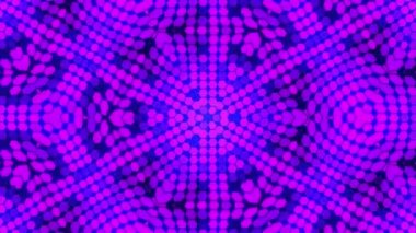 Fraktal mavi sürekli değişen arka plan. Fraktal tasarımı ile arka plan hareket. Disko spektrum ışık konser spot ampul