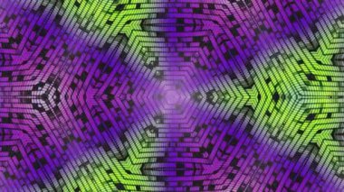 Fraktal mavi sürekli değişen arka plan. Fraktal tasarımı ile arka plan hareket. Disko spektrum ışık konser spot ampul