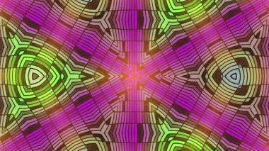 Fraktal mavi sürekli değişen arka plan. Fraktal tasarımı ile arka plan hareket. Disko spektrum ışık konser spot ampul